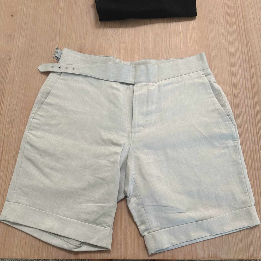 Suitsupply Light Grey Fellini Shorts